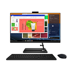 COMPUTADOR AIO LENOVO 24ITL6 CI3 1115G4 3.0GHZ-8GB-256GB SSD-BLACK-23.8
