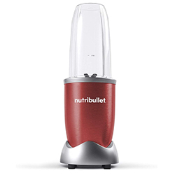 Licuadora Nutribullet 8pcs 600w Jarra Plástico Color Rojo