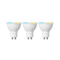 FOCO BOMBILLO SMART WIFI NEXXT GU10 BLANCO/CALIDO 110V 3 PACK