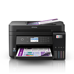 IMPRESORA MULTIFUNCIONAL EPSON L6270 WIFI DUPLEX 33 PPM NEGRO 20 PPM COLOR