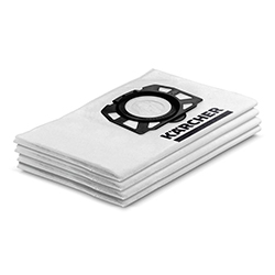 Bolsa del filtro fieltro Karcher para Aspiradora WD1/ WD3 (4 unidades)