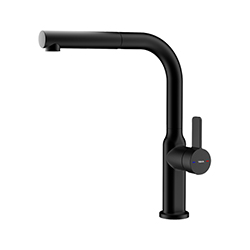 Grifería Oval 938 Black Extraíble Teka