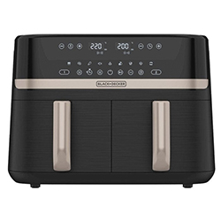 Freidora de Aire Dual 9Lts AFBD92-1BDLA  Black Decker