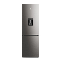 Refrigerador No Frost Bottom Freezer Electrolux Inverter+Inteligencia Artificial 285 Litros Gris