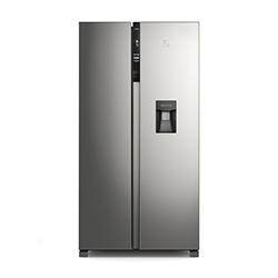 Refrigerador No Frost Side By Side Inverter 518 Litros Silver Electrolux