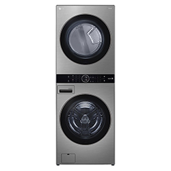 Torre Lavado Elect 22kg Turbo Wash Silver LG