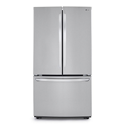 Refrigeradora French Door 695L Door Cooling Smart Inverter ThinQ Stainlees Steel LG