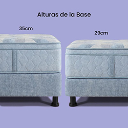 Base Beautysleep 2x(100x200cm) Alto 29cm Simmons