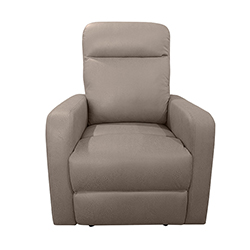 Sofá Reclinable 1 Puesto Prince Camel 76x92x103