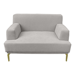 Sofá 1 Puesto Amada Beige