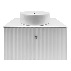 Mueble de Baño con Lavamanos Blanco