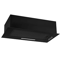 Campana de Empotrar 75cm Negro Mastermaid
