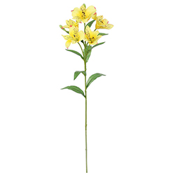 Flor Tiger Amarilla 62cm