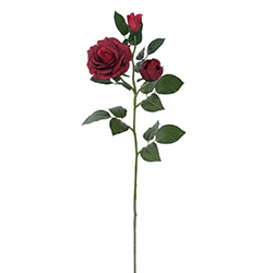 Flor Rosas Rojas 63cm