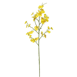 Flor Orquidea Amarilla 73cm
