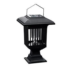 Lámpara Atrapa Insectos Estaca Solar