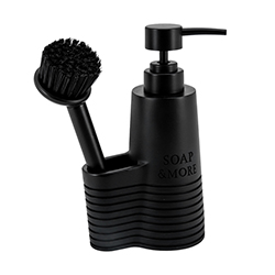 Dispensador de Jabón con Cepillo para Cocina