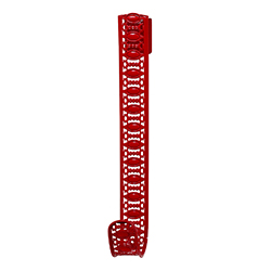 Gancho para Corona Cascabel Rojo 4X12X38cm
