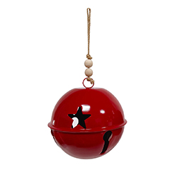 Cascabel Colgante Rojo Jingle Bell Rock 20cm