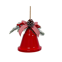Campana Colgante Roja Jingle Bell Rock 17cm