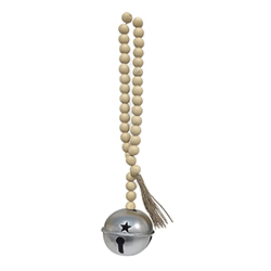 Adorno Cascabel Silver 8cm 