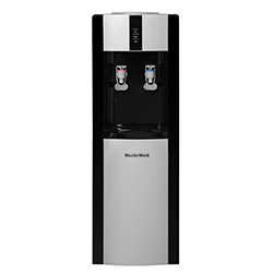 Dispensador de Agua con Compresor Plata Negro Mastermaid
