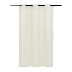 Cortina Visillo Line Blanca 137X228cm 