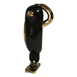 Adorno Hopebird Black Gold 23cm