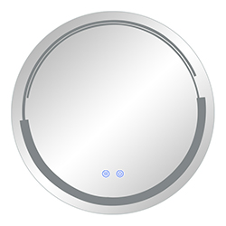 Espejo Led Antifog 60cm Touch Plex