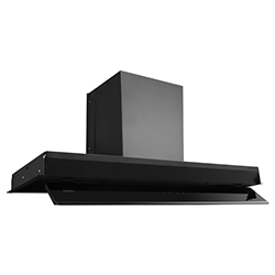 Campana Dipiu Vision Integrada  Negro Mate 90cm 
