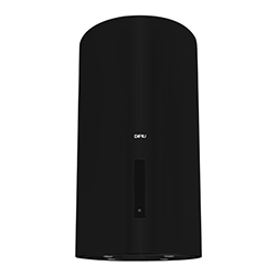 Campana Tubex Touch Negro 40cm Dipiu 