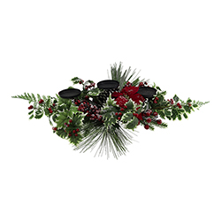 Portavelas Navideños X3 71cm 