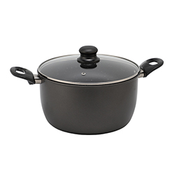 Olla Stone para Cocina de Inducción Negro Mastermaid  
