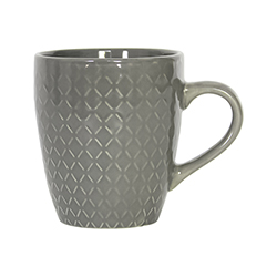 Jarro de Cerámica 360ml Mesh Gray