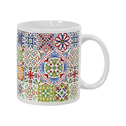 Jarro de Cerámica 330ml Mosaico Multi