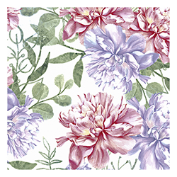 Servilletas Pastel Flowers 33X33cm