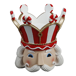 Portavela Cabeza de Cascanuez 4.72X4.72X5.31cm