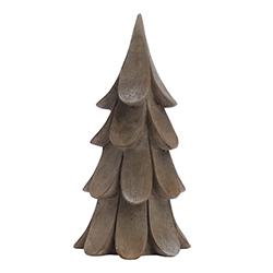 Árbol de Navidad Marrón 2.76X2.76X5.71cm