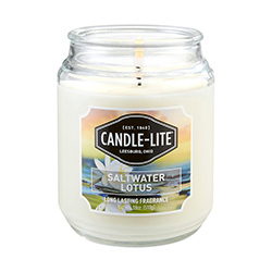 Vela Aromática 18oz Saltwater Lotus