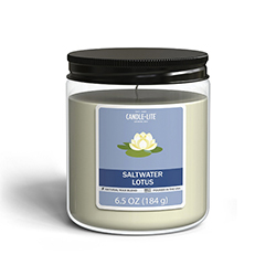 Vela Aromática 6.5oz Saltware Lotus