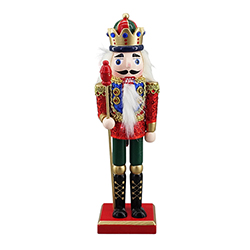 Cascanuez King Rojo Verde Azul 25cm