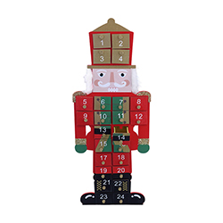 Calendario de Adviento Cascanuez 44cm