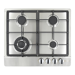 Cocina Ziente 3G+1TC 60x50cm Acero Inoxidable Mastermaid