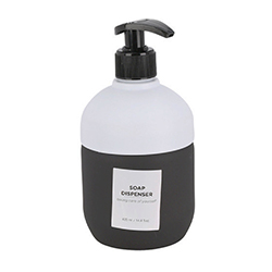 Dispensador de Jabón Cristal Blanco 425ml