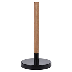 Porta Papel de Cocina Bambú con Base 31cm