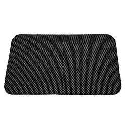 Alfombra de Baño 70x40cm Negro