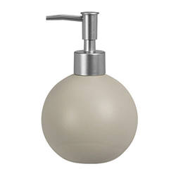 Dispensador de Jabón Redondo Taupe