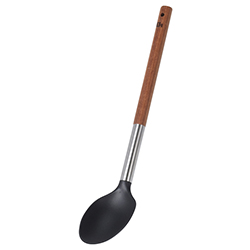 Cucharón 34cm Madera Negro