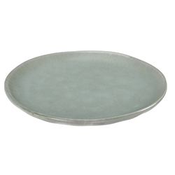 Plato Postre Earth Stoneware Verde 20cm