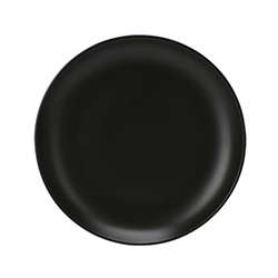 Plato Postre Chef Dream Negro 20cm